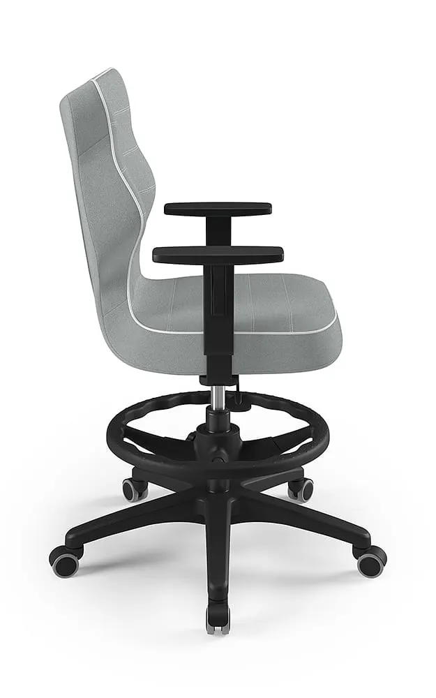 Krzesło młodzieżowe Duo czarny Jasmine 03 rozmiar 6 WK+P - CD-D-6-B-C-JS03