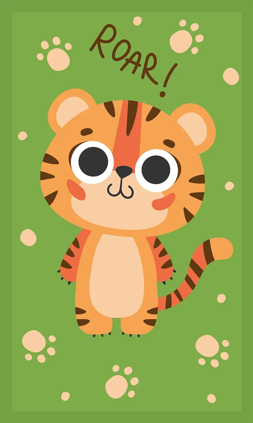 Kartka z życzeniami, Poczta, Niedźwiedź, Dzika przyroda, Grafika