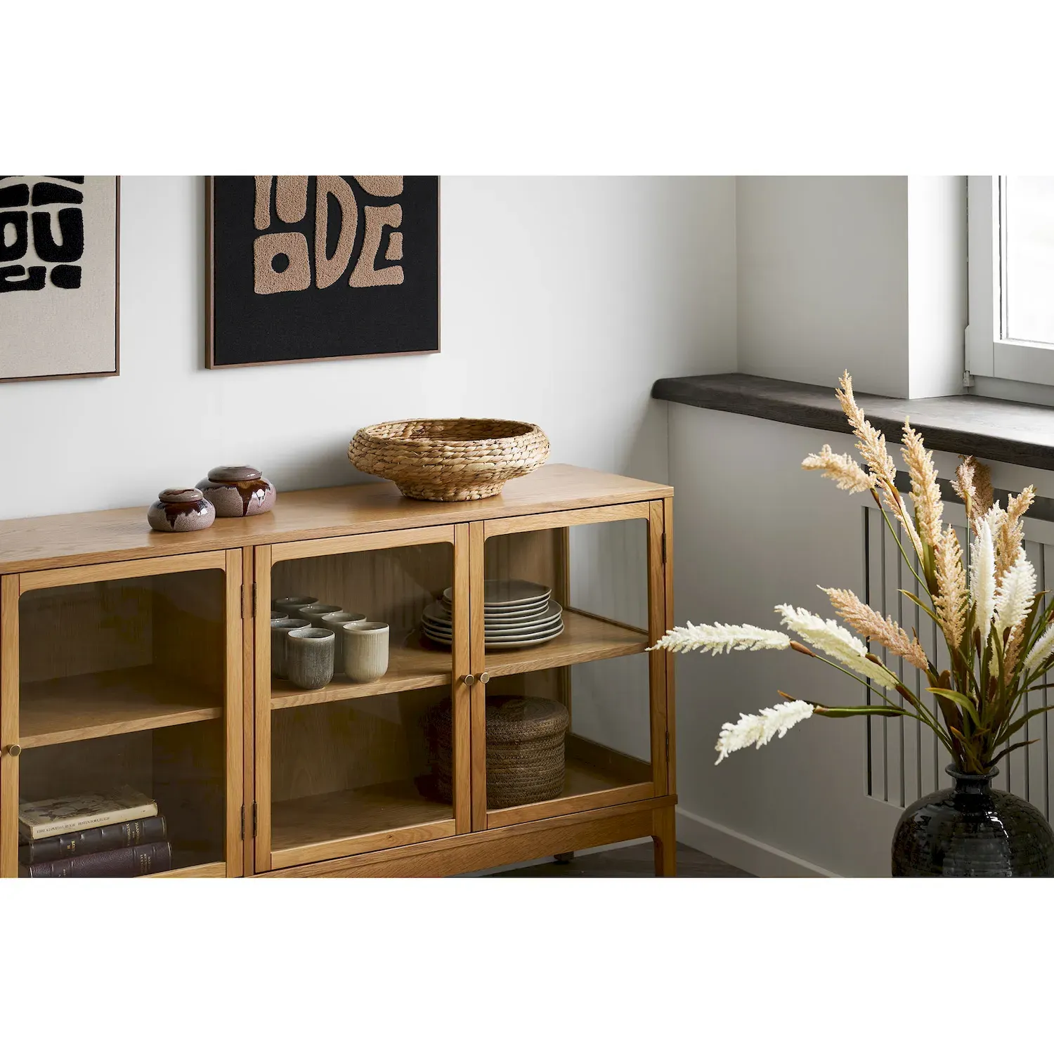 Taca FRELLESVIG hiacynt wodny 38x12,5cm naturalna — zdjęcie 4
