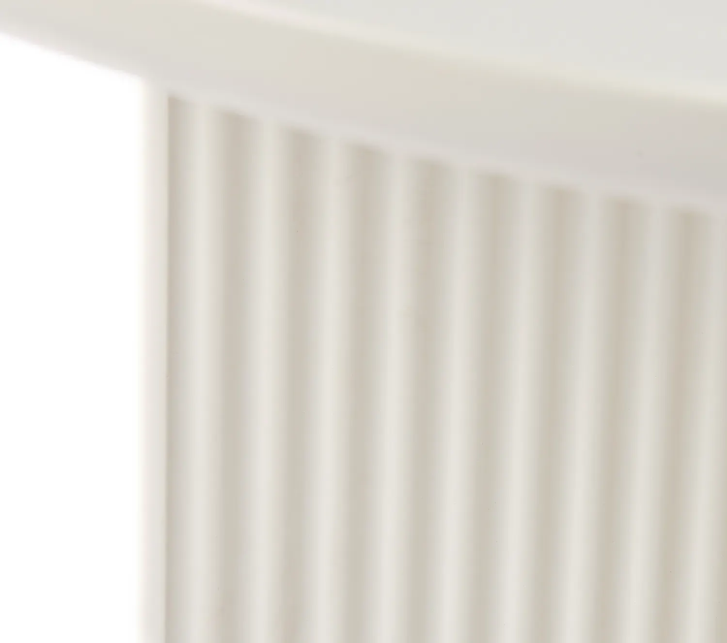 Stolik kawowy okrągły PALMA 80 cm ryflowany szary - UN_51620000