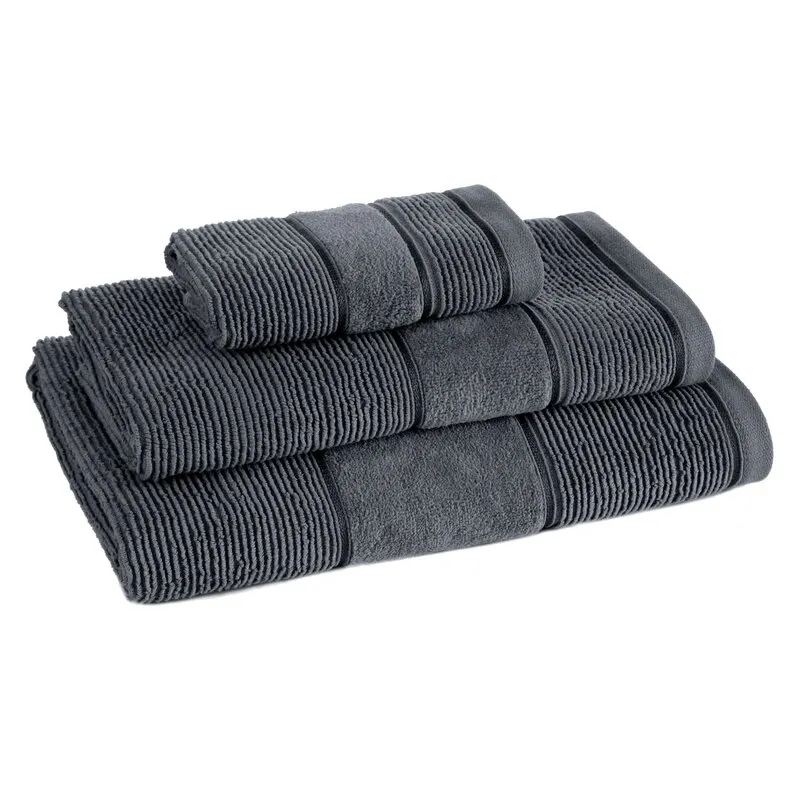 RĘCZNIK EMMA (08) 50 X 90 CM STALOWY - EU_460022