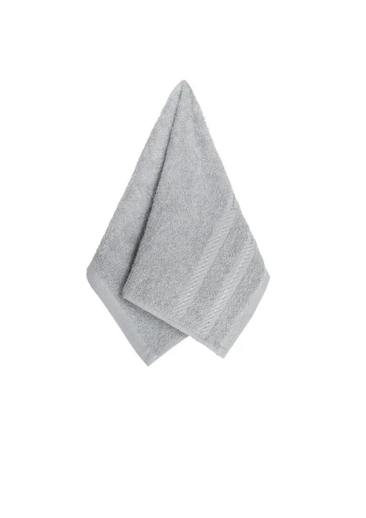 Ręcznik frotte EVA 30x50 gramatura 450 jsnoszary Ręcznik, Ręcznik kąpielowy