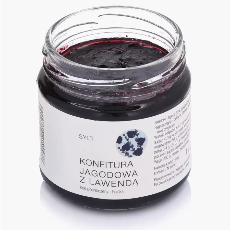 KONFITURA jagodowa z lawendą SYLT 200 g - ND_2221157