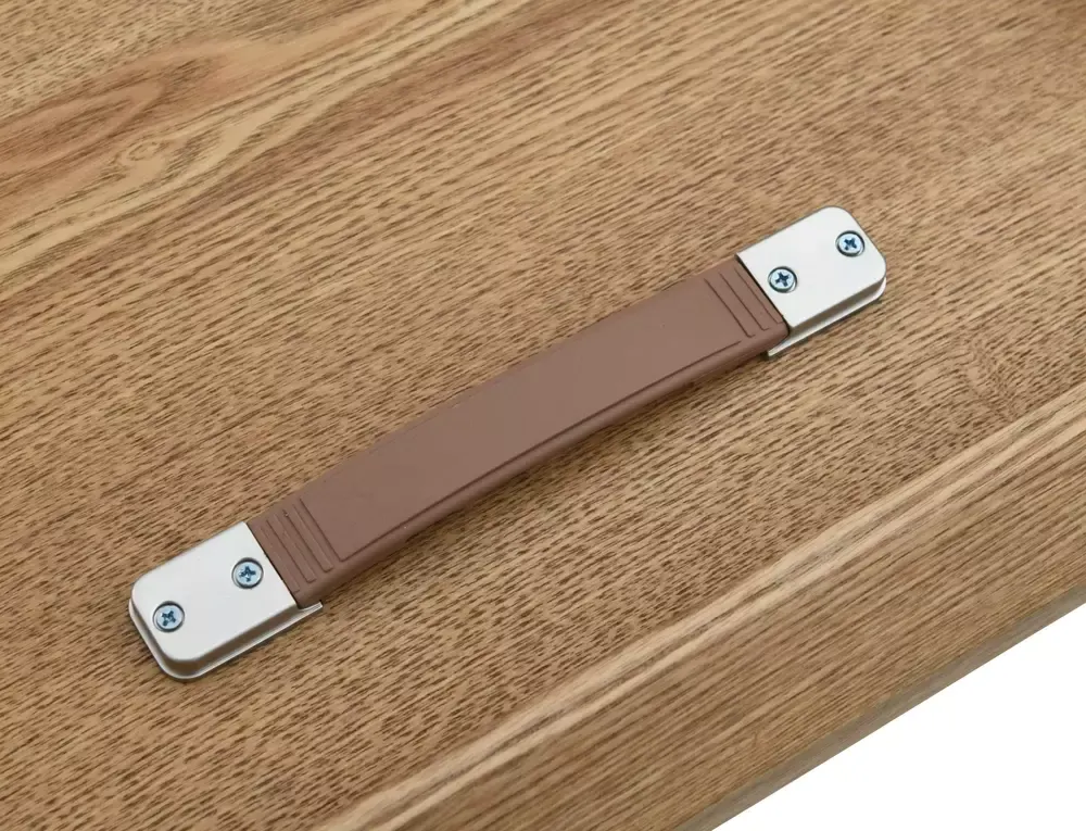 Stół okrągły rozkładany ANGEL II 120x120-160 efekt dębu - ANGELIID120