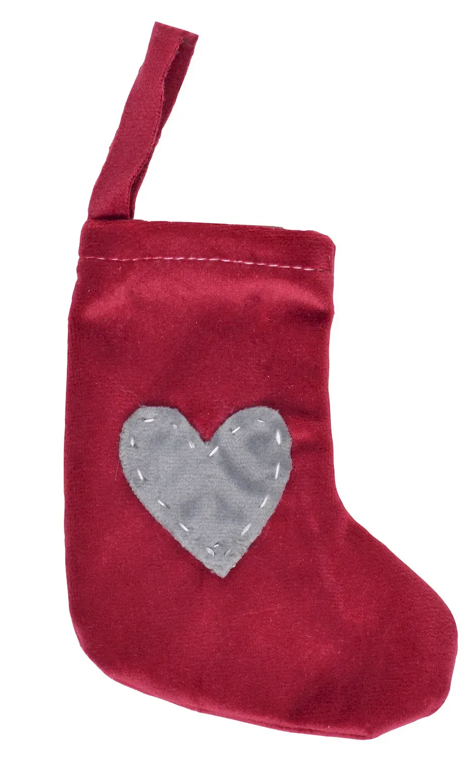 Skarpeta welurowa MINI 1560 czerwona Skarpeta welurowa MINI 1560 czerwona