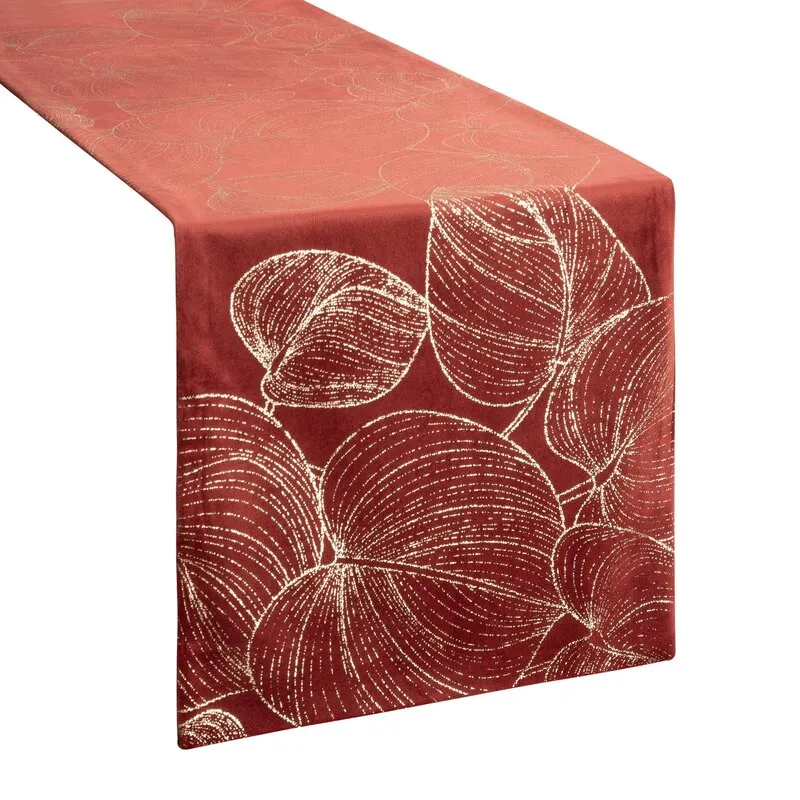 OBRUS BLINK 16 35 X 140 CM CEGLASTY