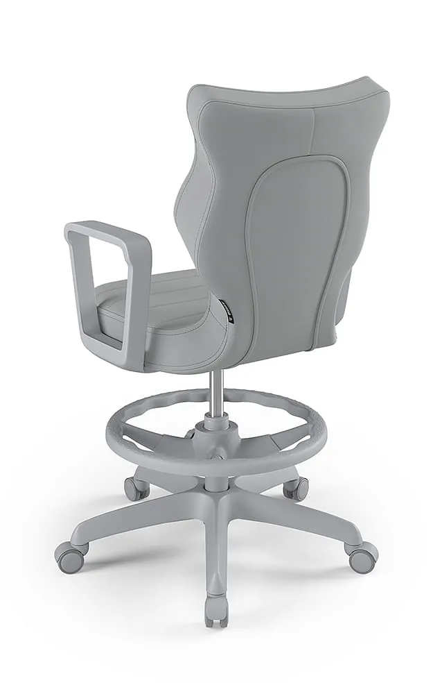 Krzesło młodzieżowe Norm szary Velvet 03 rozmiar 6 WK+P - MB-L-6-D-E-VT03