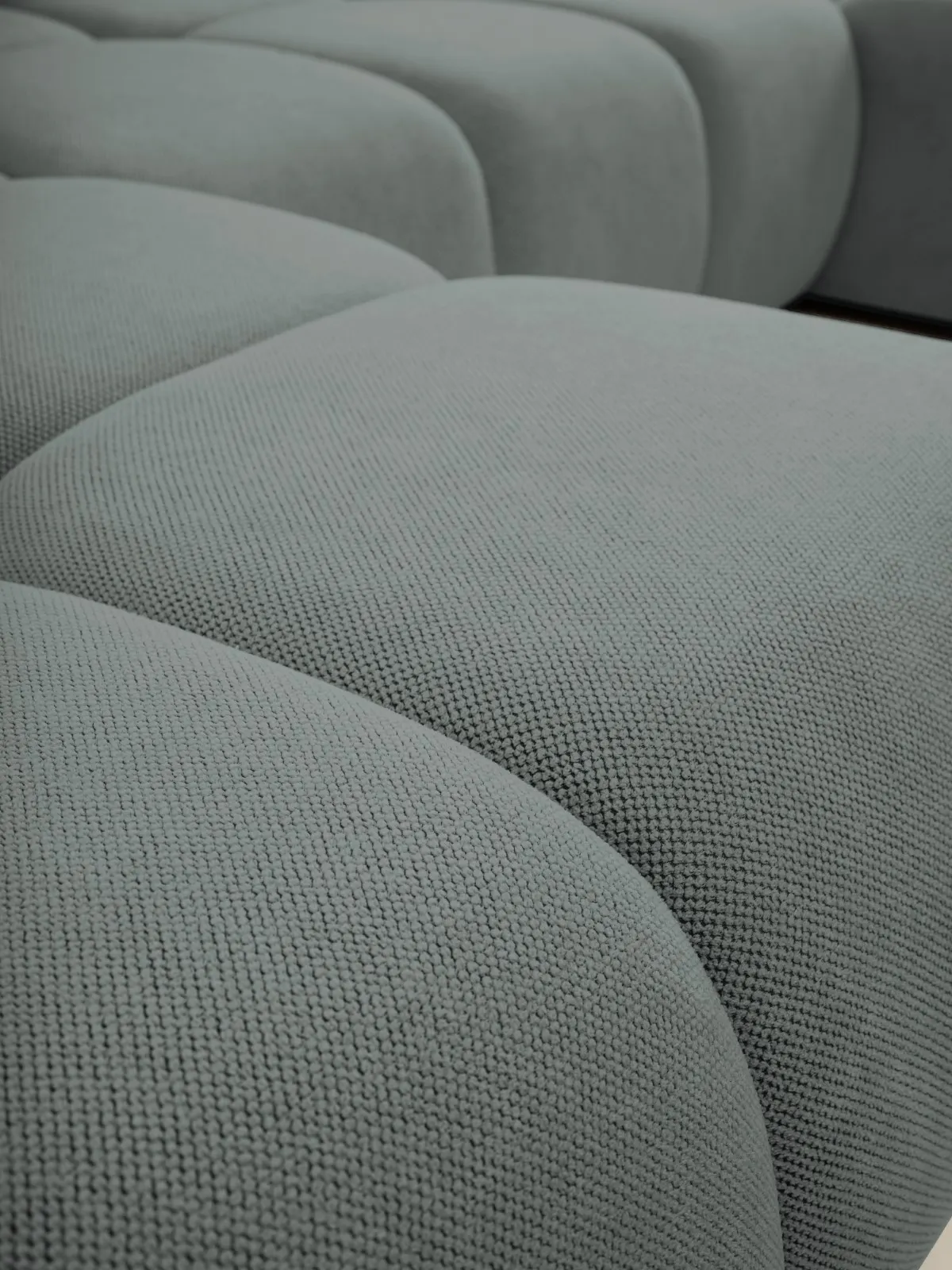 Narożnik rozkładany z pojemnikiem SOHO U CURIO 395 cm pikowany ciemnoszary - SOHO_NAR_CURIO93_U