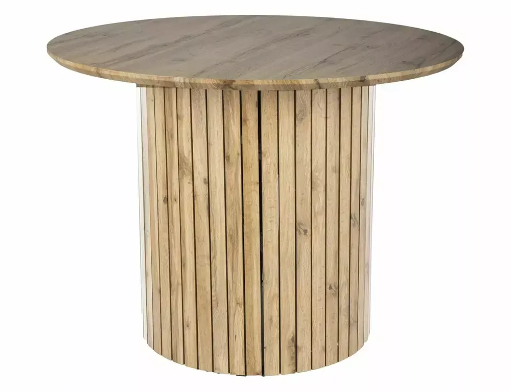 Stół okrągły SOCRATES FI100 dąb artisan Signal