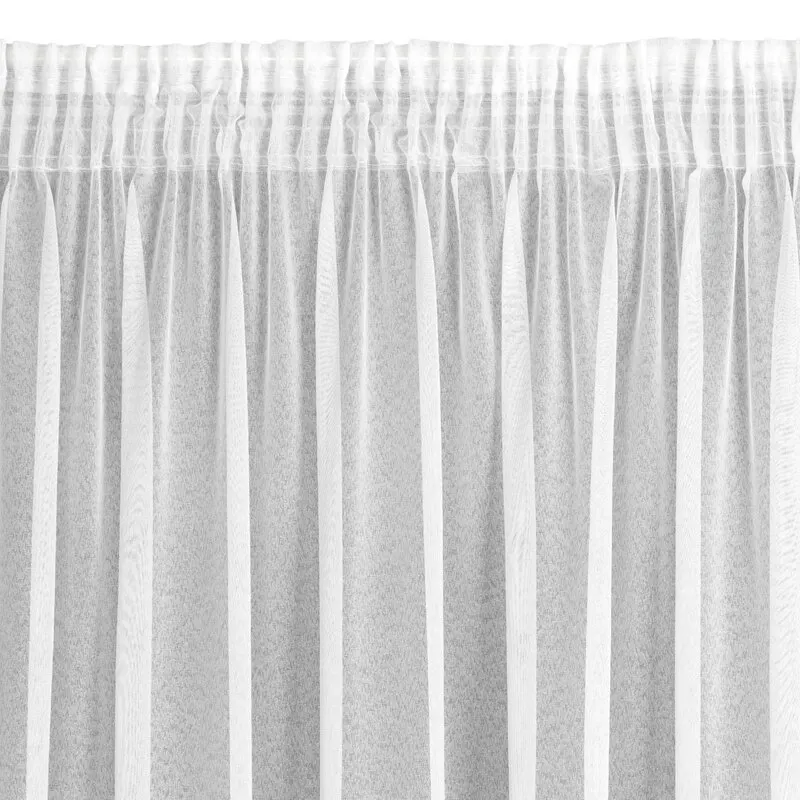 FIRANA GOTOWA TAMINA NA TAŚMIE 140X270 CM BIAŁY - EU_400798