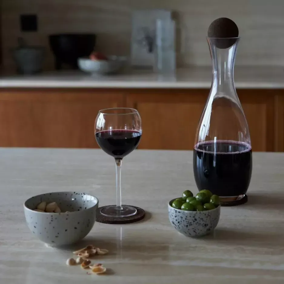 Miseczki do dipów DITTE 9 cm zestaw 2 szt. szare - ND_5018332