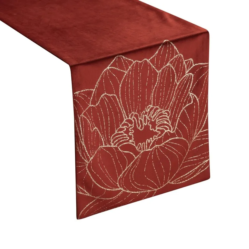 OBRUS BLINK 13 35 X 140 CM CEGLASTY
