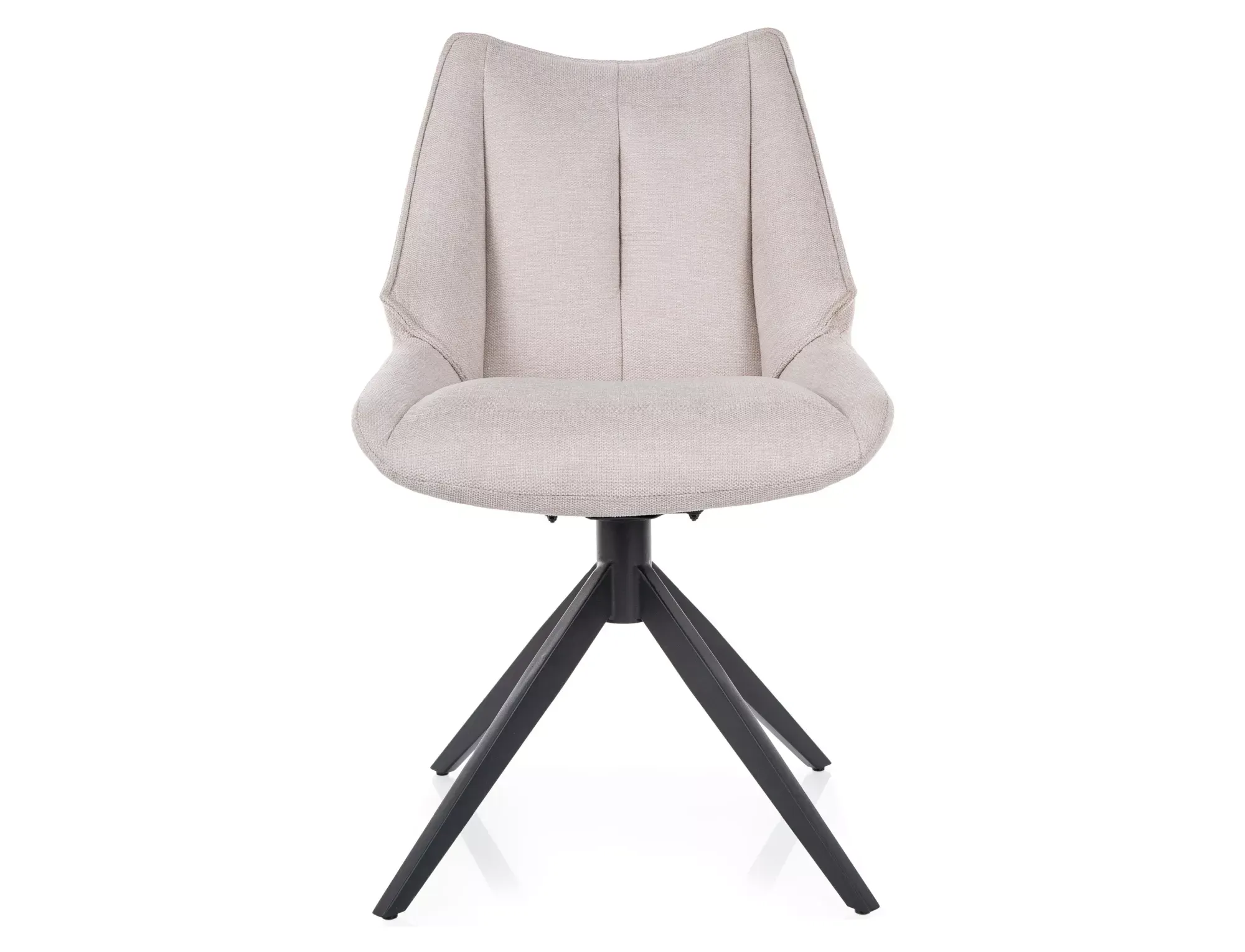 Krzesło obrotowe CODA BREGO 22 jasny beż czarne nogi - CODABRCJBE22