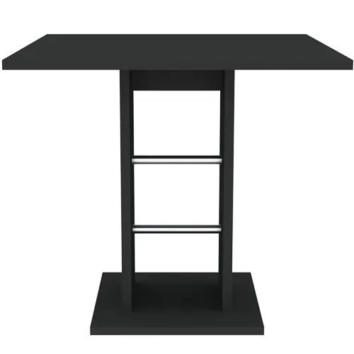 Stół kwadratowy VOLK 76x76 antracyt - INT_5002599