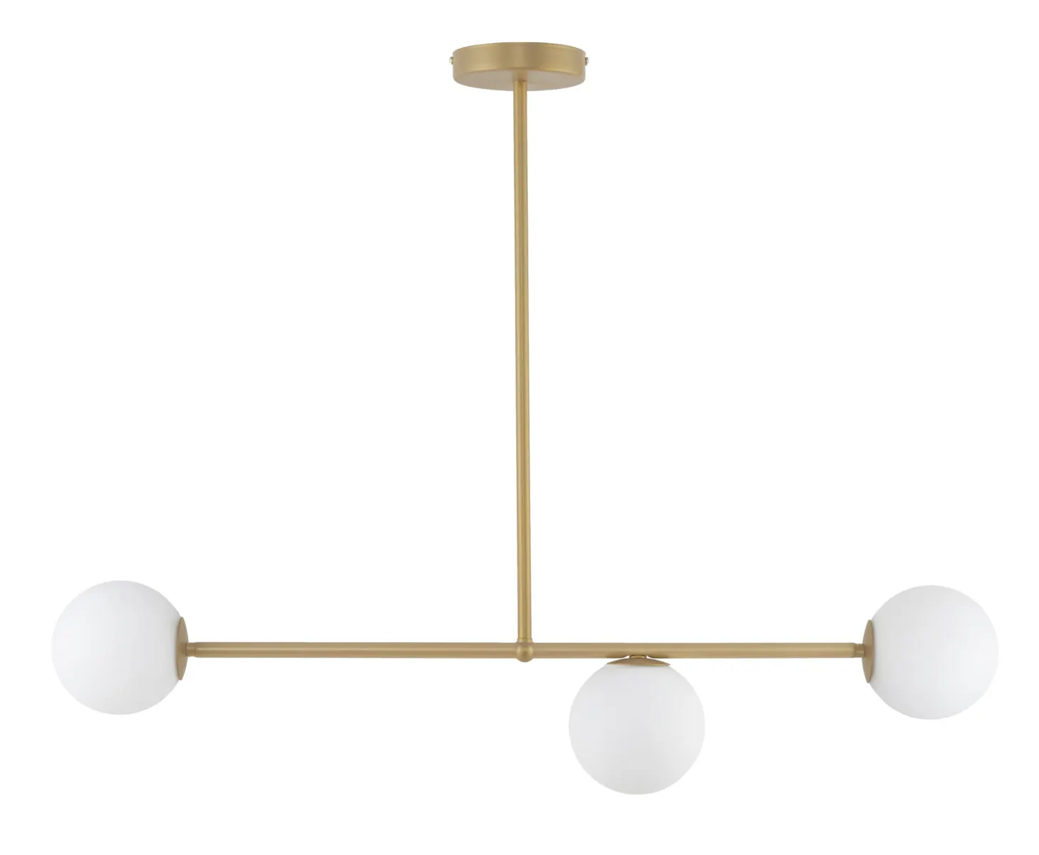 Lampa wisząca GAMA 3 złota