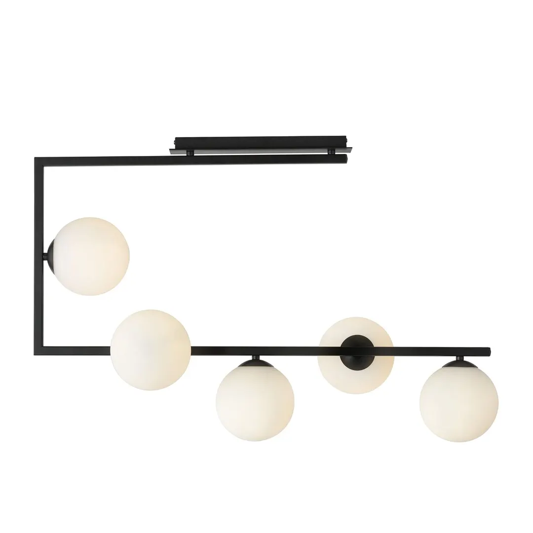 Lampa sufitowa SOMA Czarny,Złoty 1291/5 - 1291/5