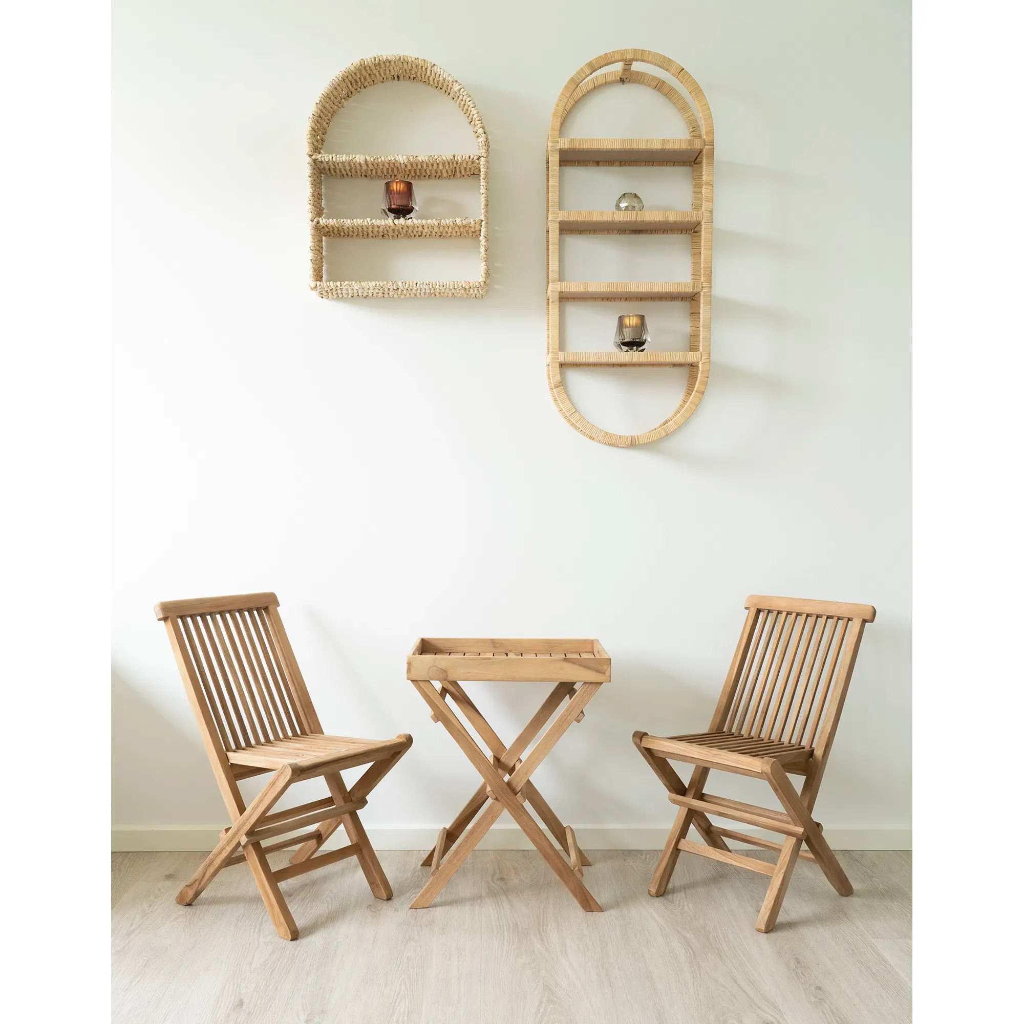 Krzesło ogrodowe dziecięce TOLEDO - drewno tekowe, kolor: naturalny - 7001135