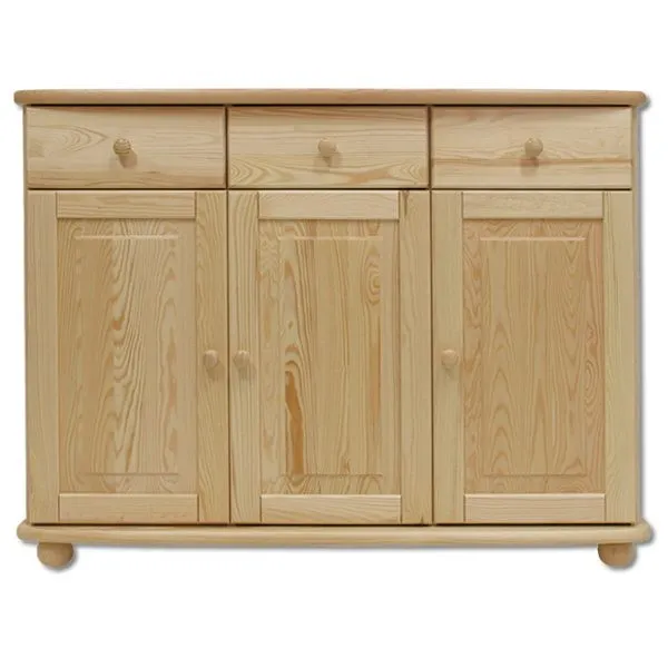 KD143 komoda S125 W92 G42 sosna naturalny DREWMAX — zdjęcie 2