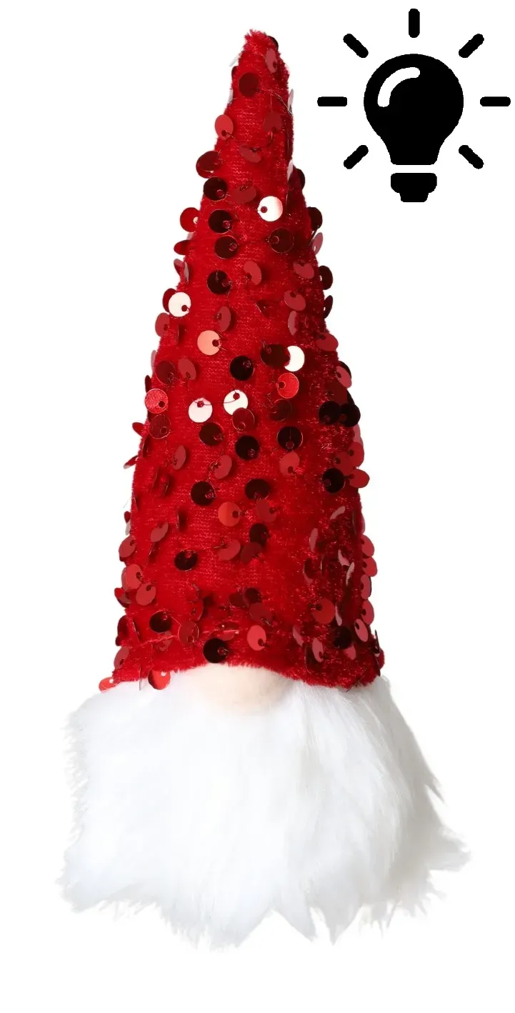 SKRZAT materiałowy LED 5168 czerwony