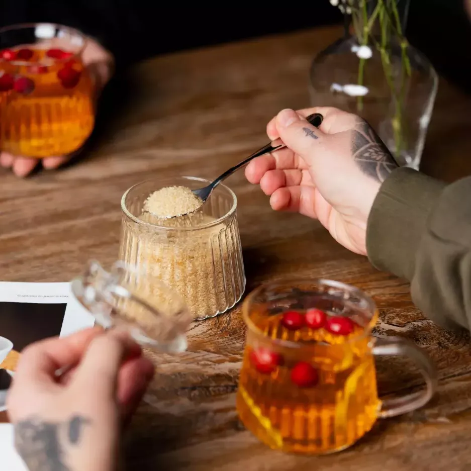 Cukiernica szklana z pokrywą MIA 250ml transparentny — zdjęcie 8