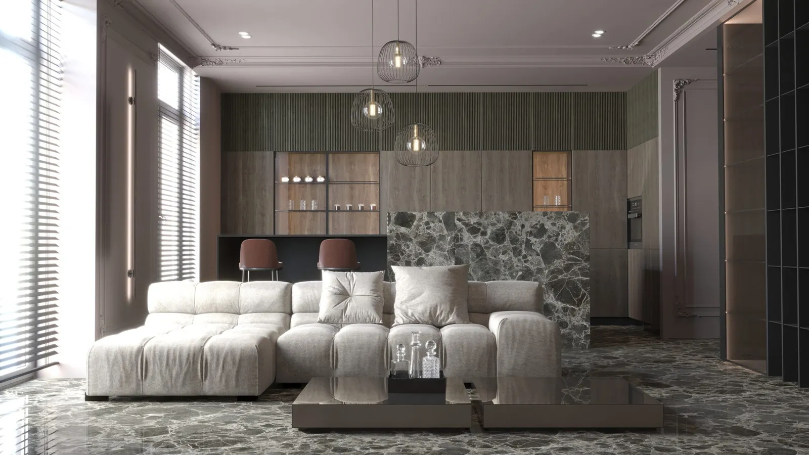 Lampa sufitowa/plafon BELL 3 czarna - SI_40729