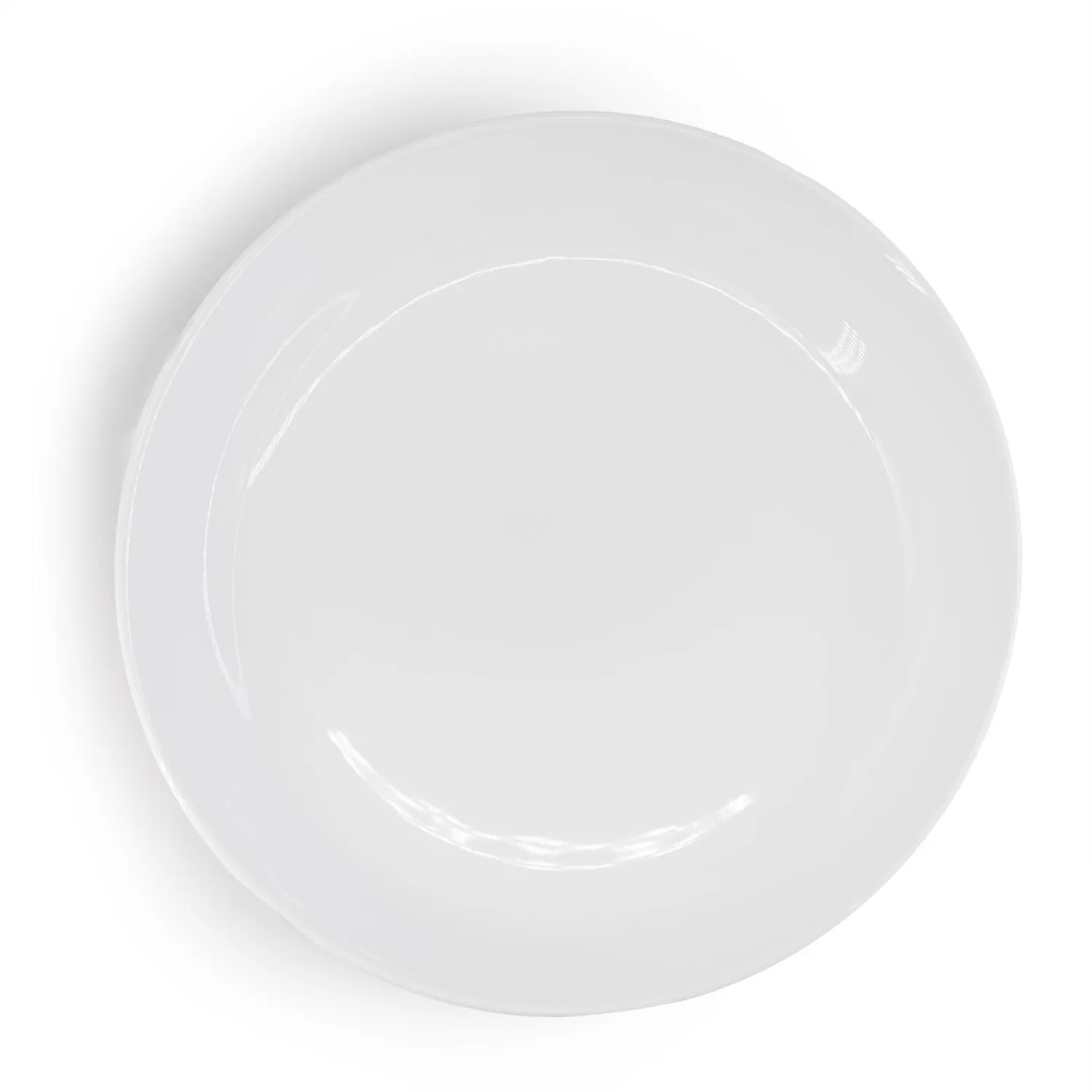 image talerz, plater, biały, porcelana, okrągły