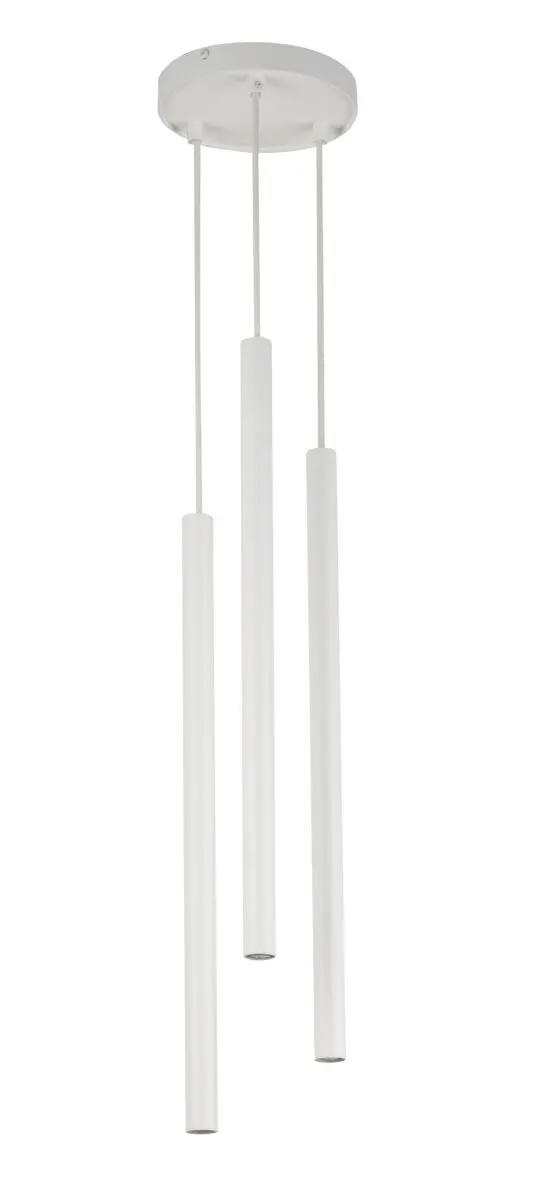 Lampa wisząca SOPEL 3 biała