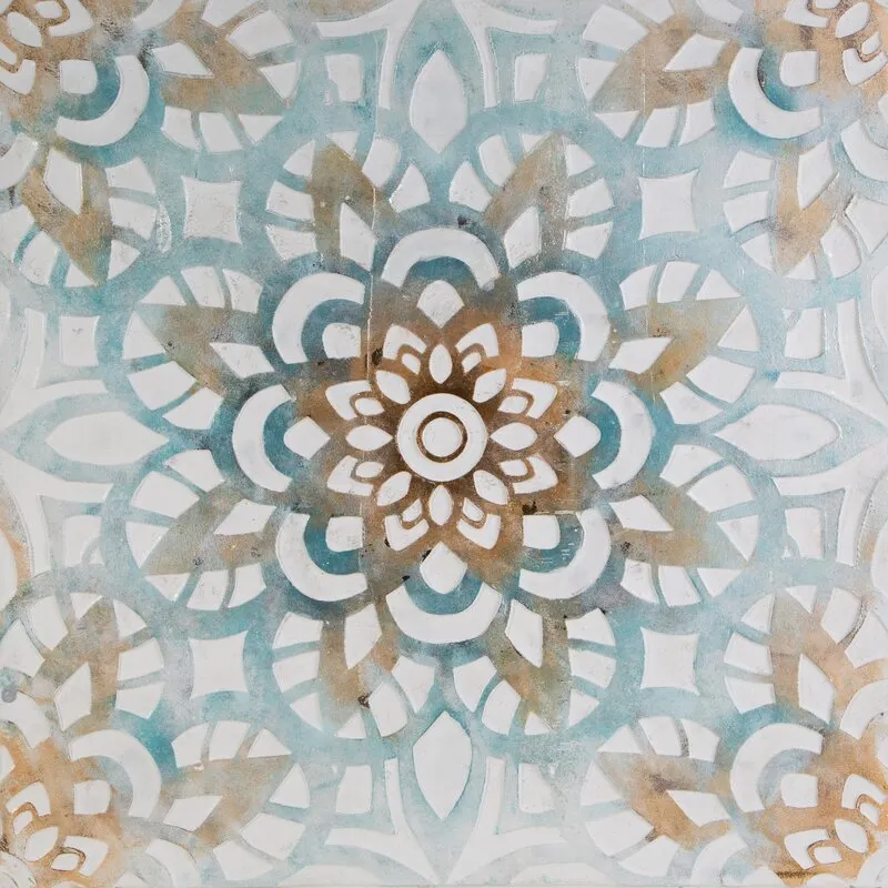 OBRAZ 486A 80 X 80 CM NIEBIESKI - EU_408506