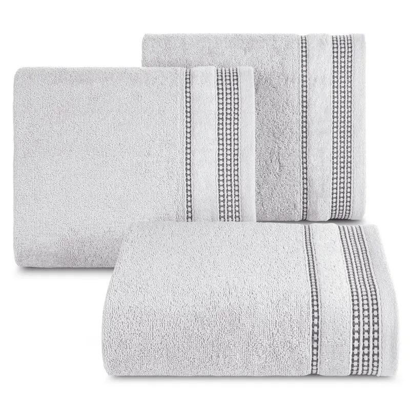 RĘCZNIK AMANDA (03) 30 X 50 CM SREBRNY RĘCZNIK AMANDA (03) 30 X 50 CM SREBRNY