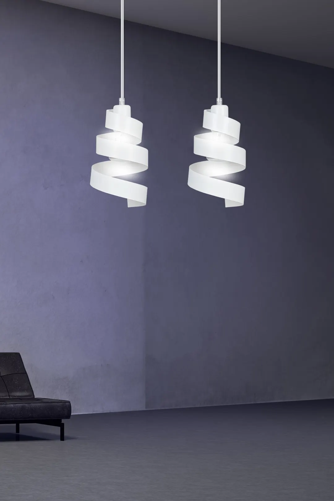 Lampa wisząca SAGA Biały 351/2 - 351/2