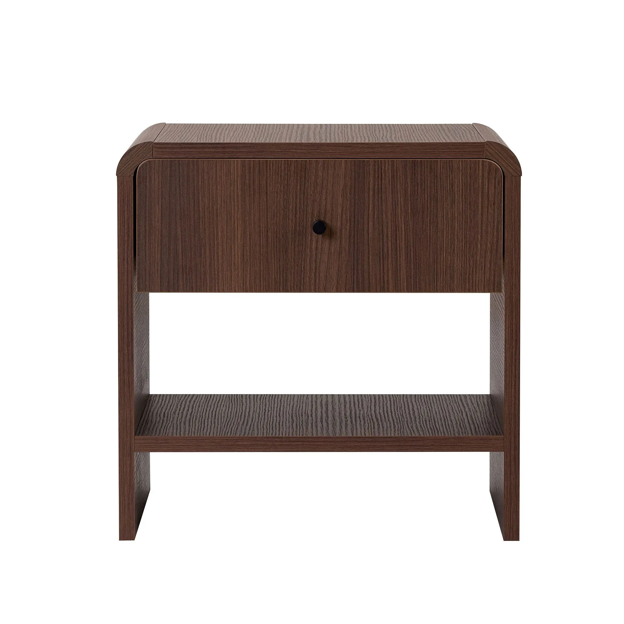 Szafka nocna PARILAz szufladą 45 cm orzech Milano - ASI_632NRD1144