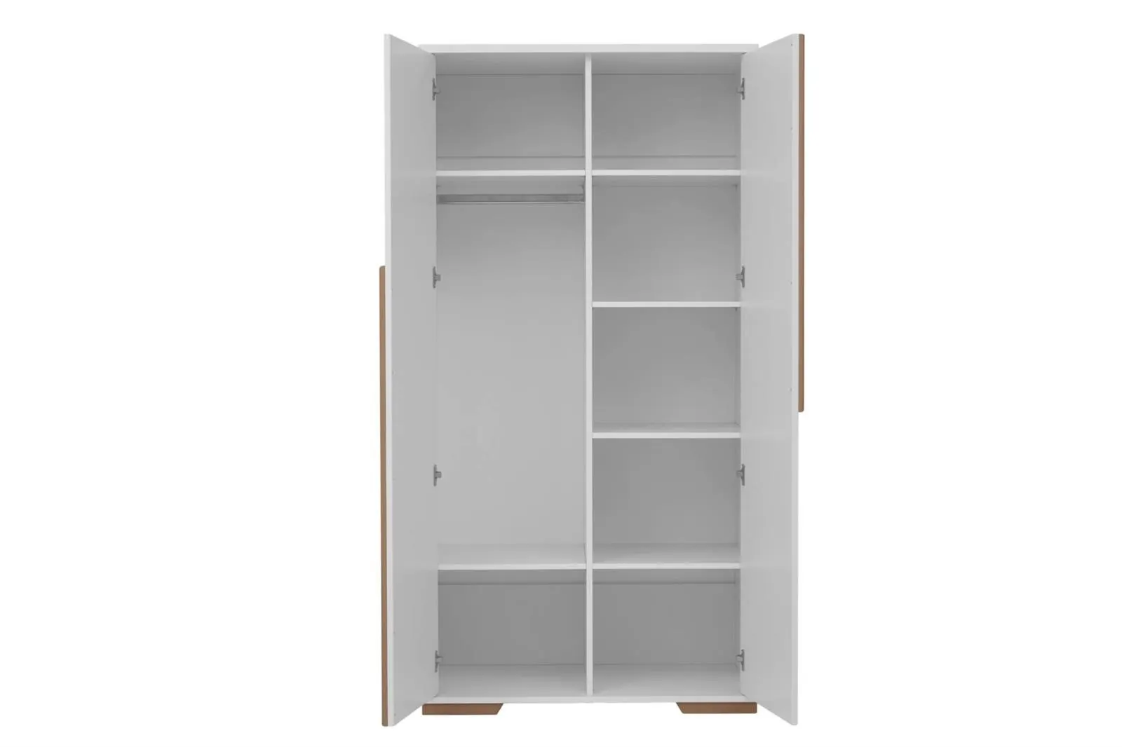 Szafa 2-drzwiowa SNAP 99x195 biała - PIN_023-042-210