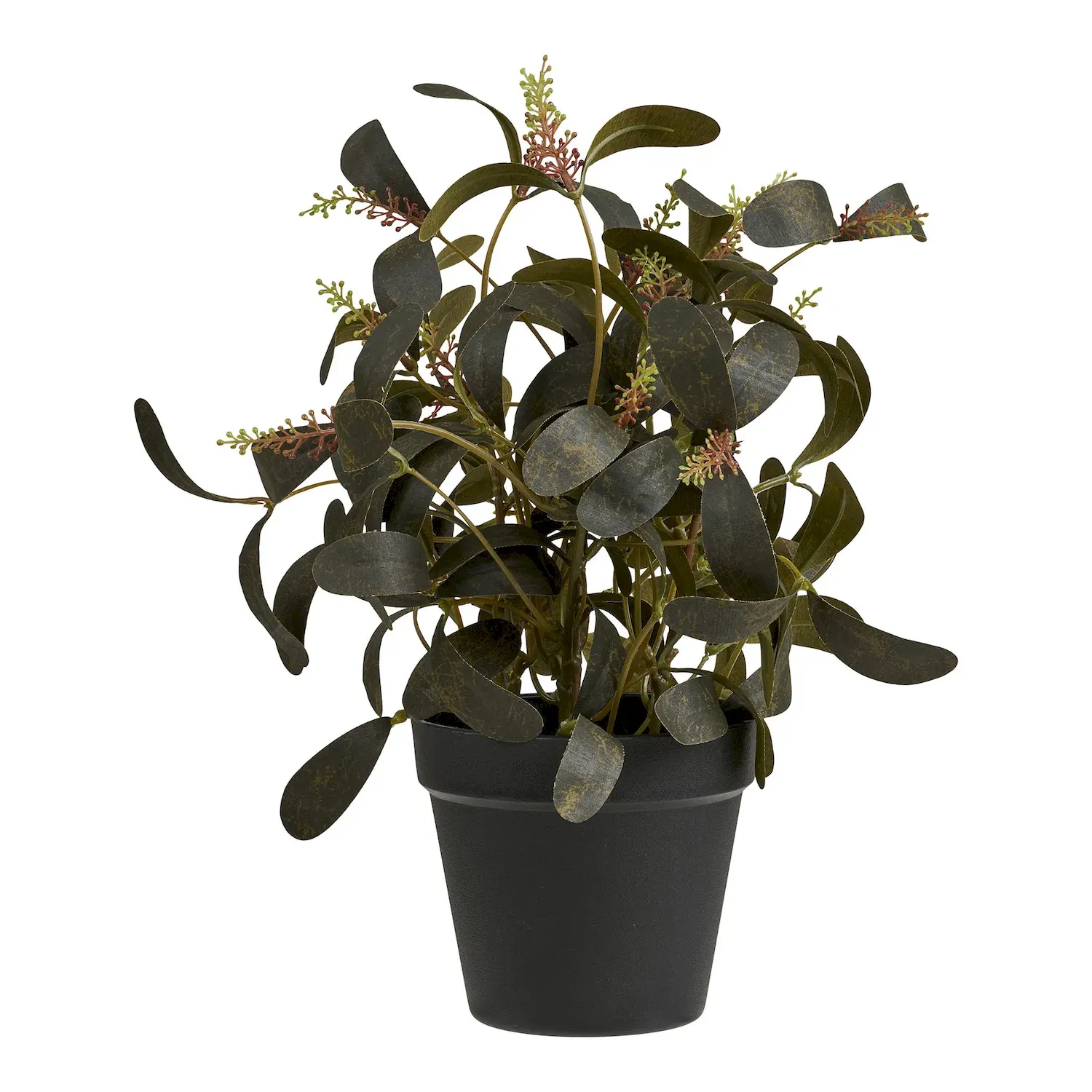 Roślina dekoracyjna w doniczce ARTIFICIAL wys.35cm zielona