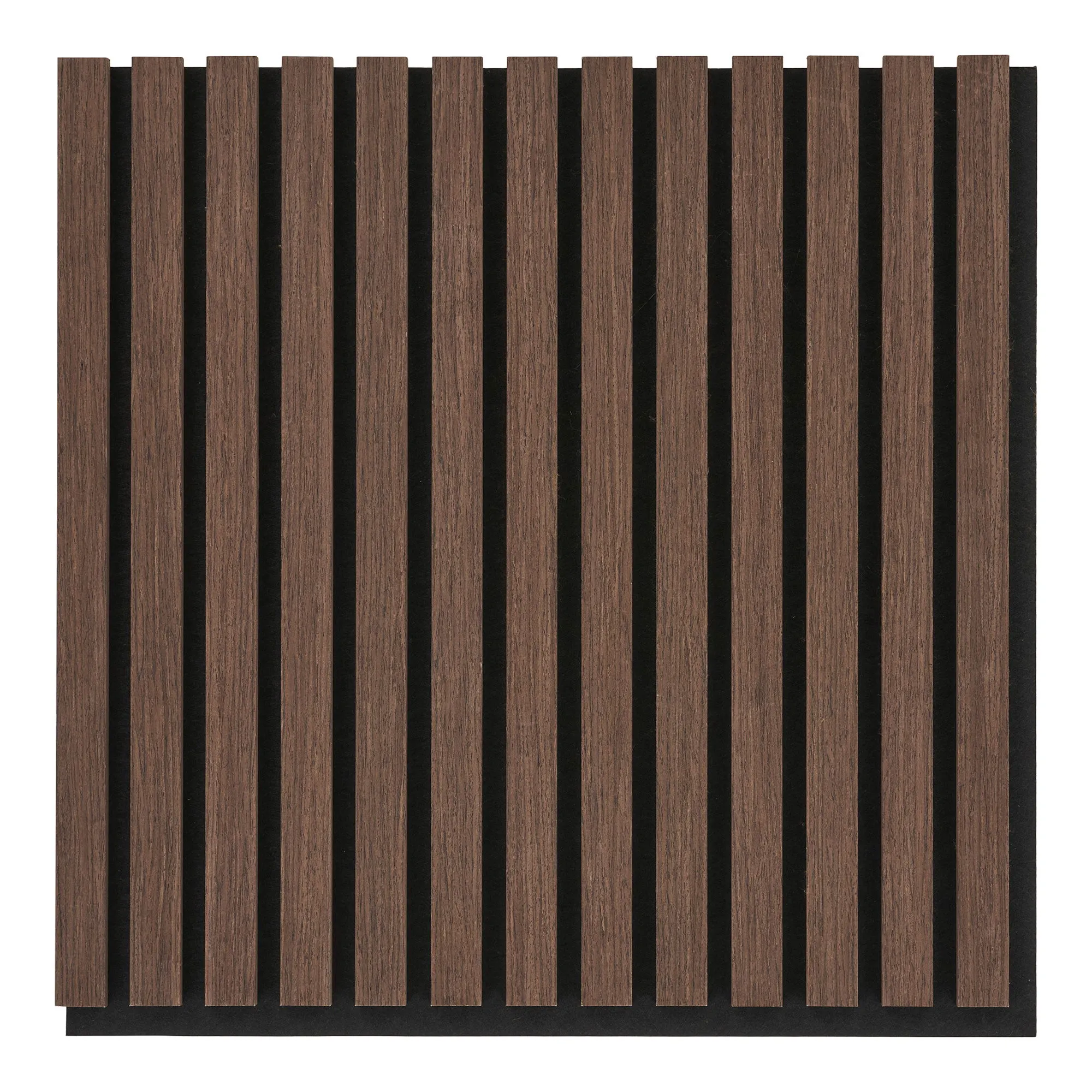 Panel dekoracyjny akustyczny ACOUSTIC lamele 52x52x2 cm orzech - 5550016