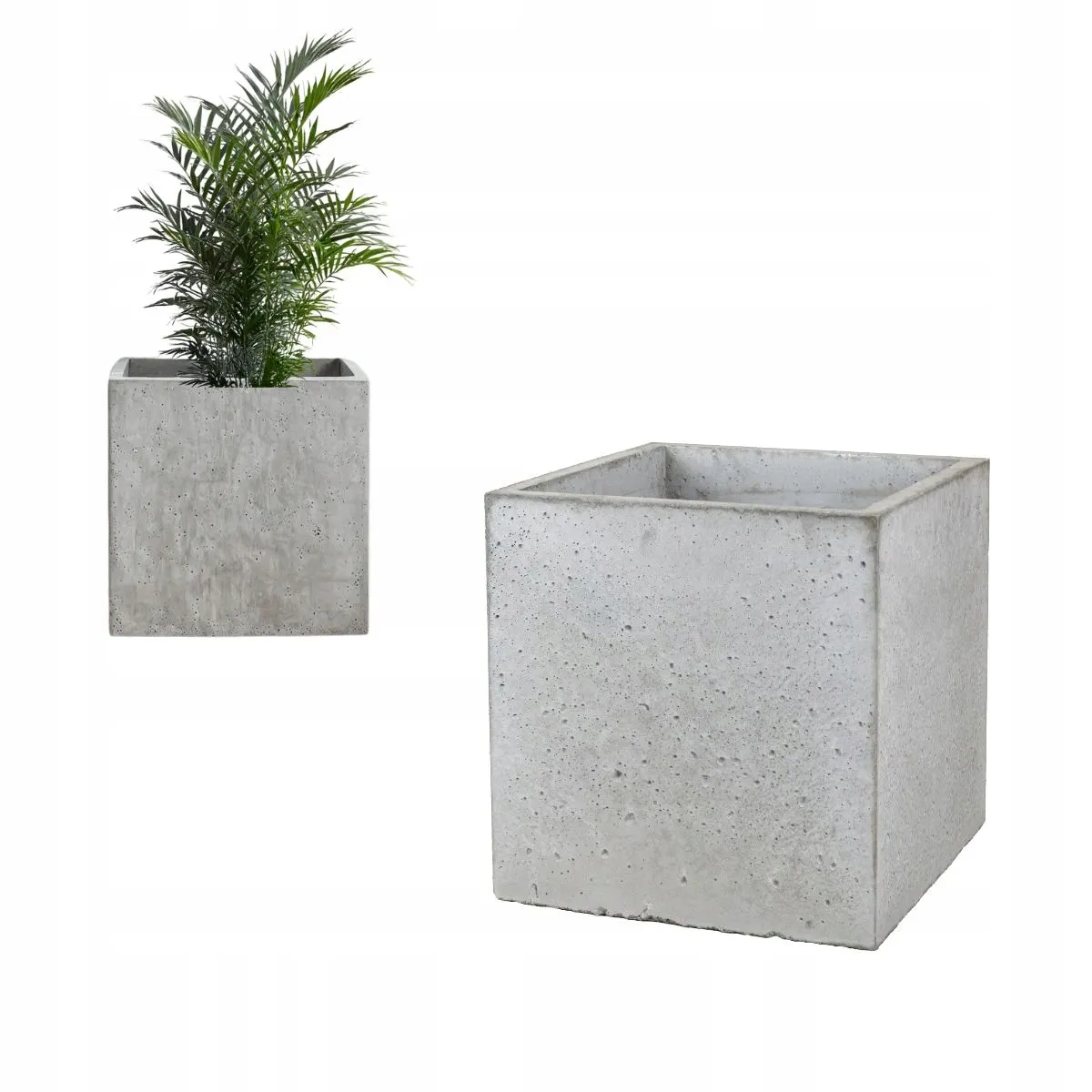 DONICZKA zewnętrzna betonowa SEVRAN szara - LD_TZ000545