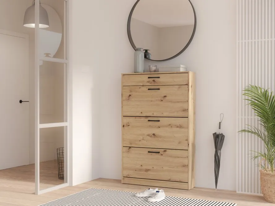 Szafka na buty NIKO Dąb Artisan NIKD32-D78 FORTE - NIKD321-D78