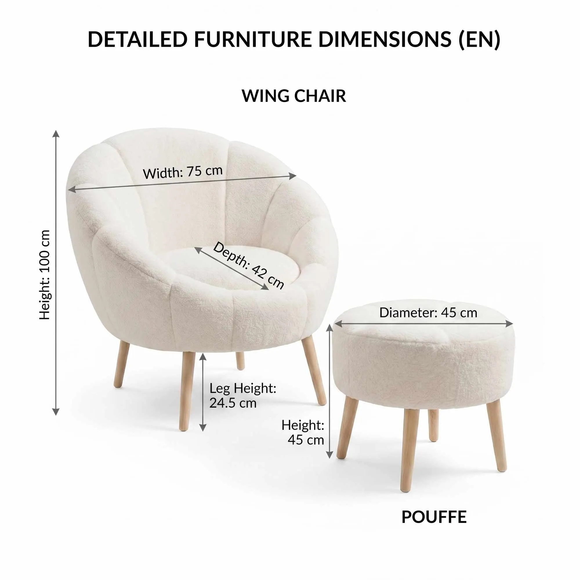 image sofa, fotel, tkanina, drewniane-nogi, okrągły-puff