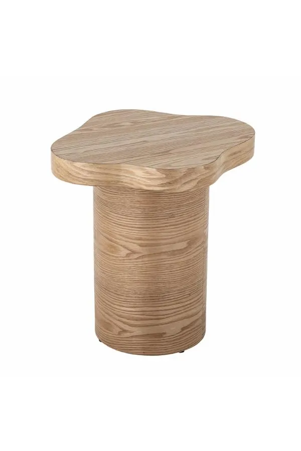 image stolik, stolik drewniany, drewniany mebel, podstawa kolumna, kolumna narożnik