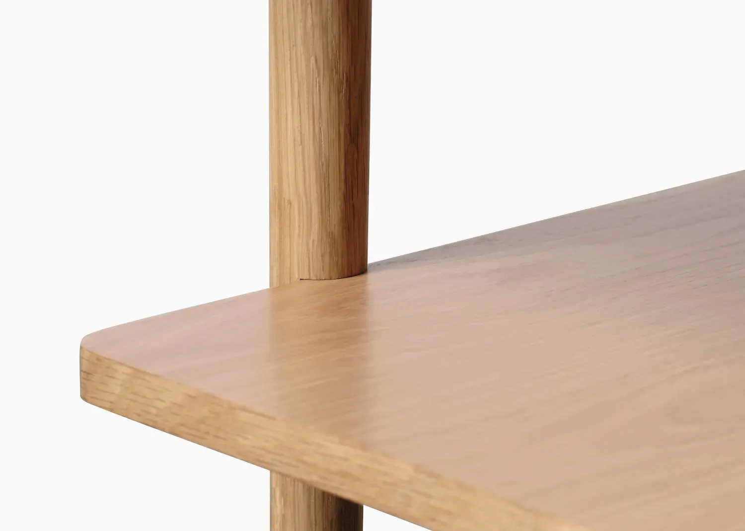 Stolik kawowy PONZA z półką 60x120 dąb naturalny - UN_48500200