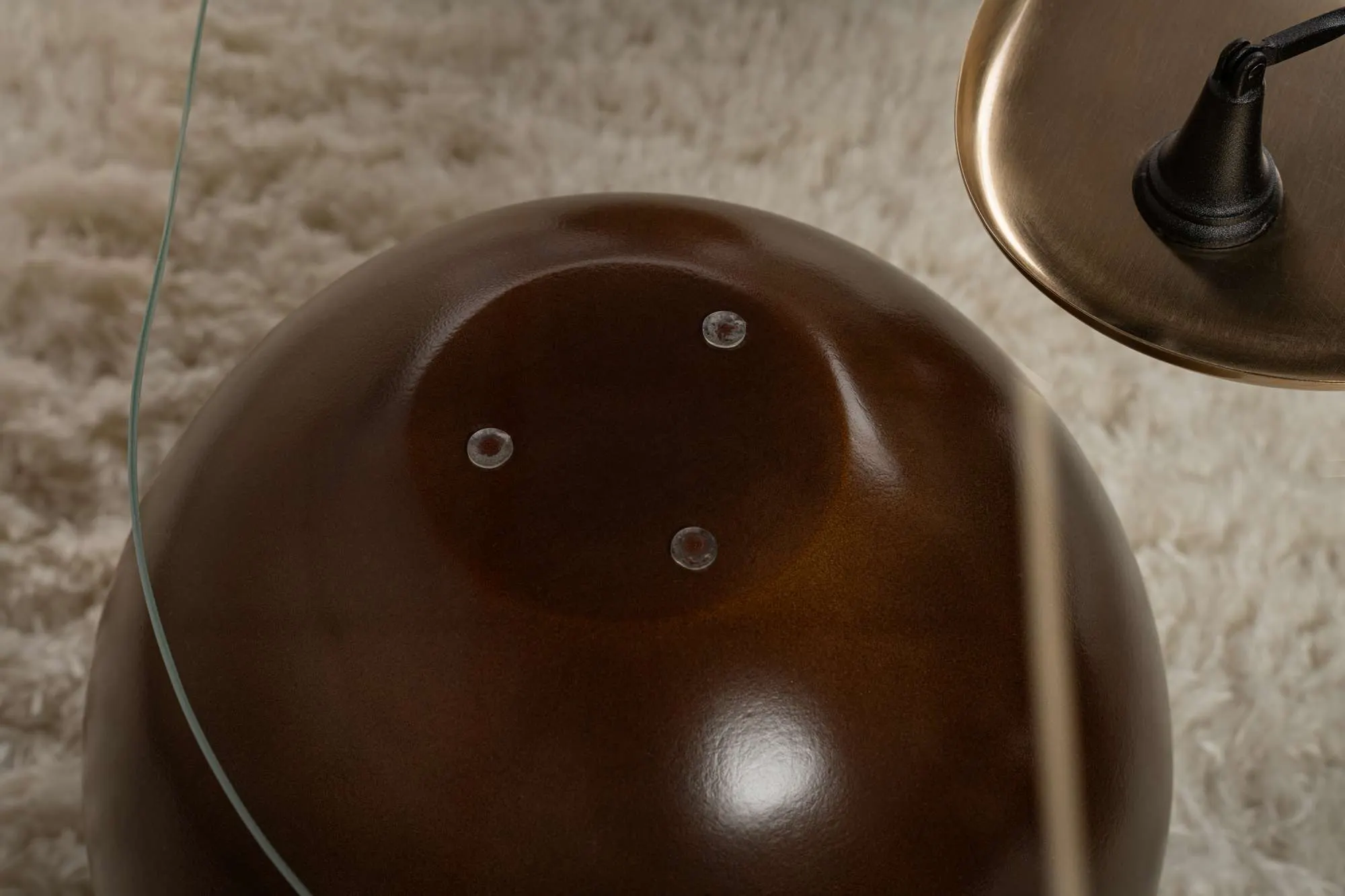 Stolik kawowy EVARA 75x118 cm orzech transparentny - ASI_857NRD1129