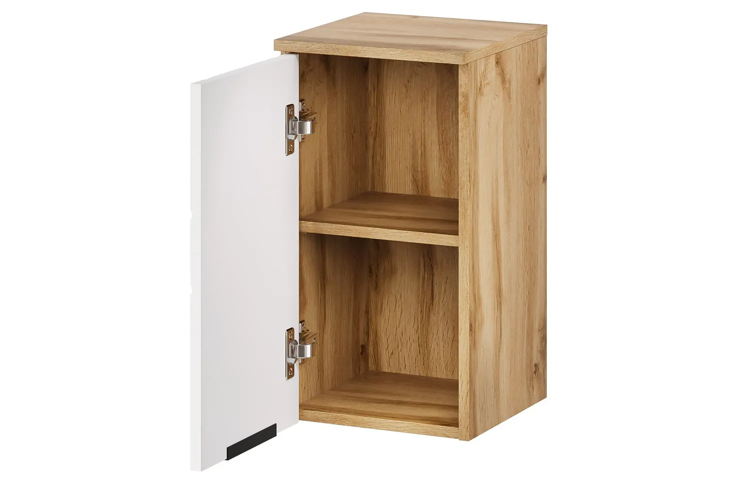 Szafka łazienkowa wisząca MAZI L/P 55x30 dąb Wotan/biały mat - TH-100-1819