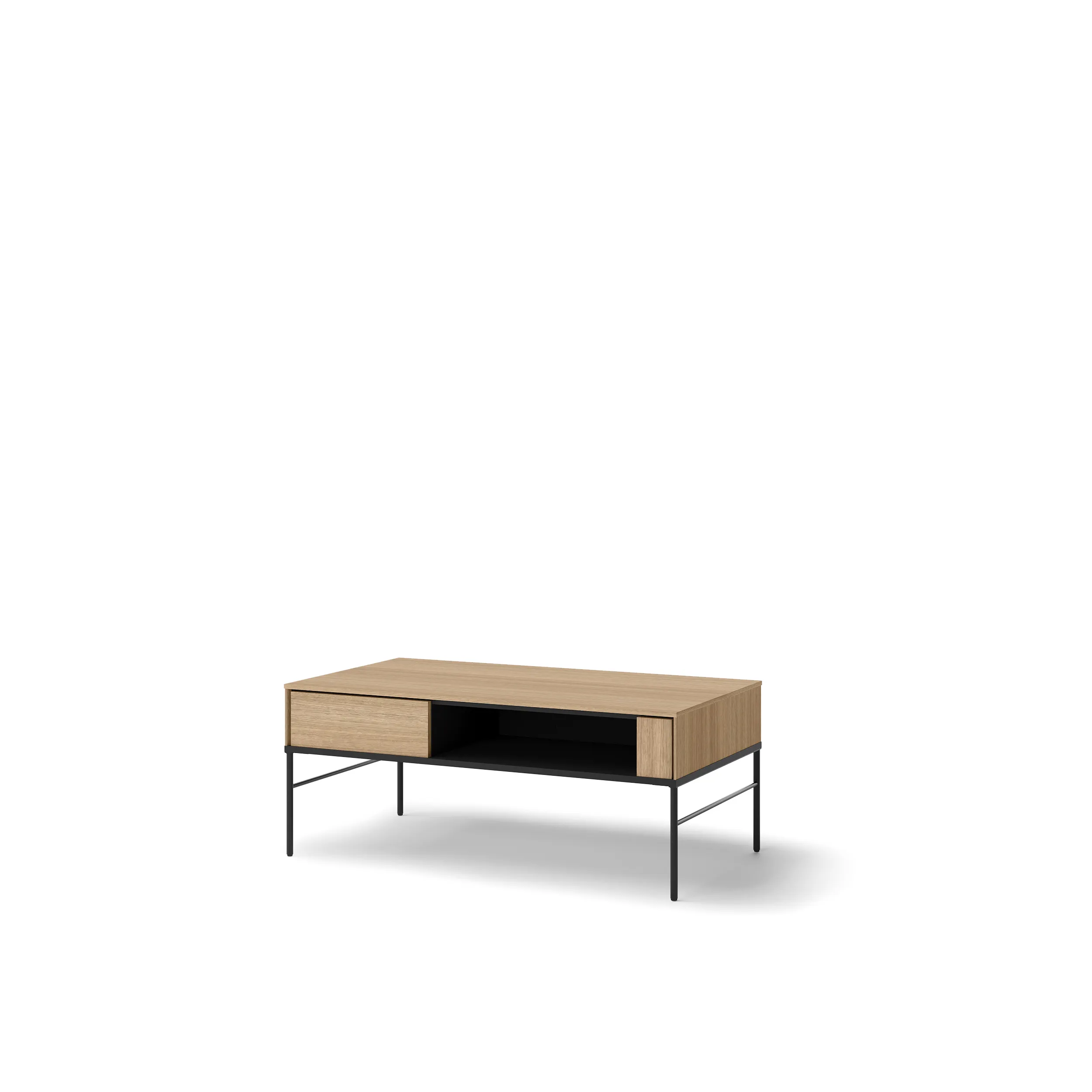 Stolik kawowy 110x60 VISSO VI-09 dąb linearny