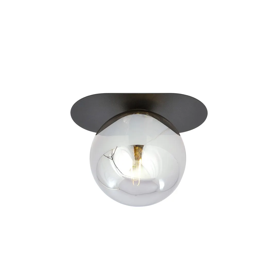 Lampa sufitowa PLAZA Czarny 1119/1 Lampa sufitowa PLAZA Czarny 1119/1