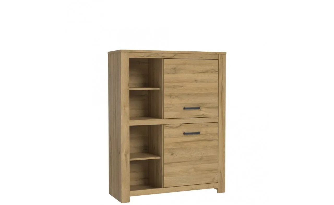 Regał HAVANNA dąb postarzany HVNS421R FORTE Regał HAVANNA dąb postarzany HVNS421R FORTE
