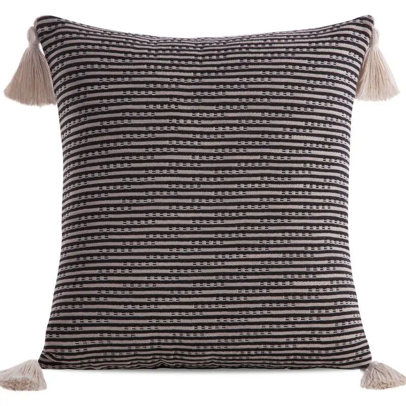 POSZEWKA BOHO 6 45 X 45 CM CZARNY POSZEWKA BOHO 6 45 X 45 CM CZARNY