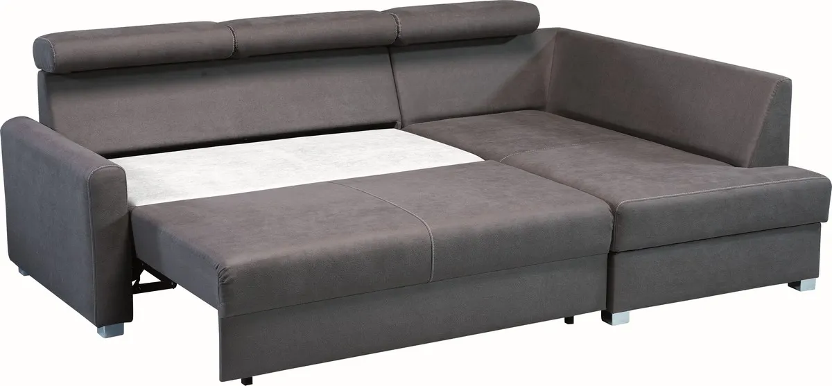 Narożnik z funkcją spania i pojemnikiem na pościel BRIG NFPA L ZETTA 291 kremowy - BRIG_NFPA_L_ZETTA_291