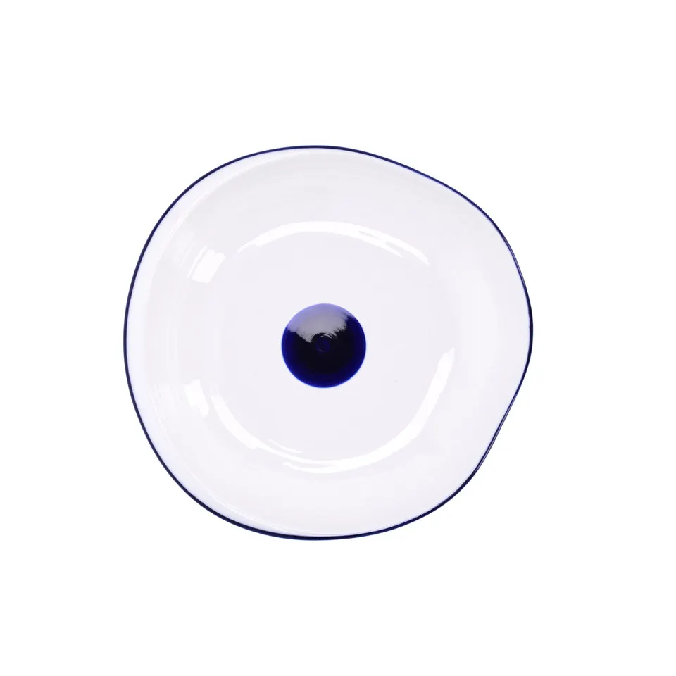image talerz, porcelana, niebieskie, niebieska plamka, plamka