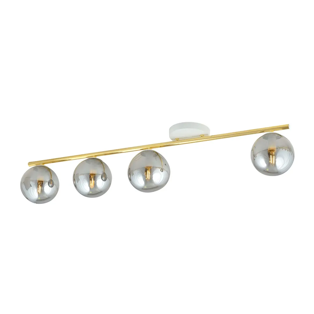 Lampa sufitowa  MONZA Biały,Złoty 1251/4