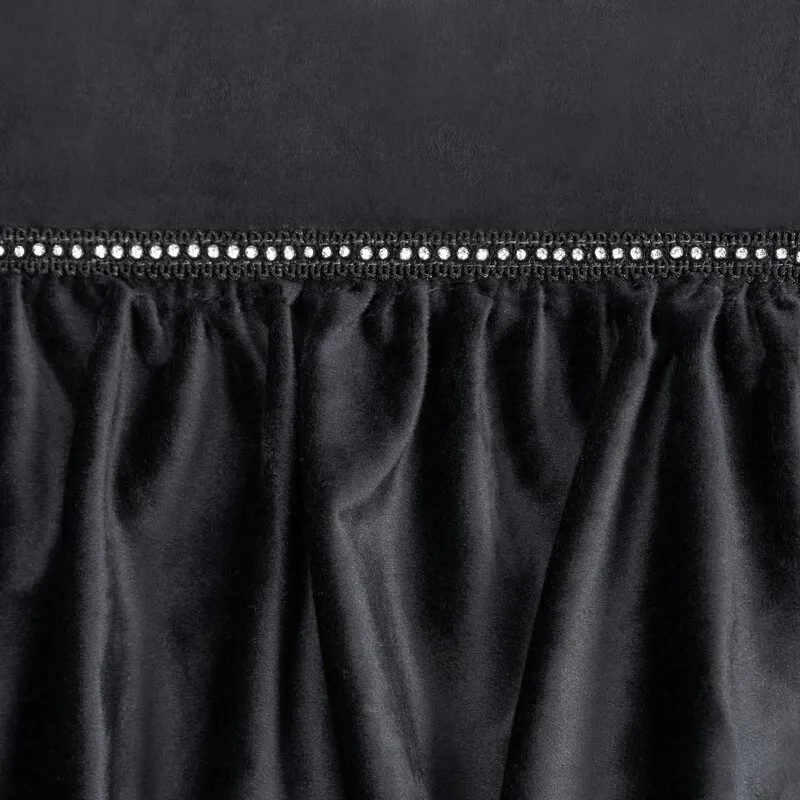 ZASŁONA GOTOWA CARLI 140 X 250 CM CZARNY - EU_454015