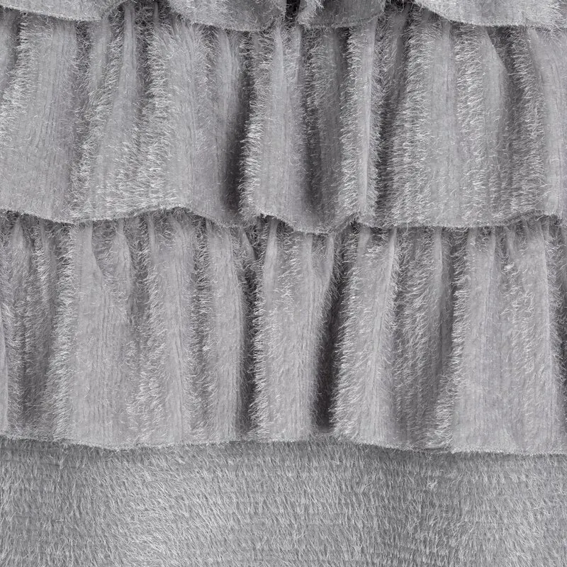 ZASŁONA GOTOWA AGIS 2 140 X 250 CM SREBRNY - EU_453746